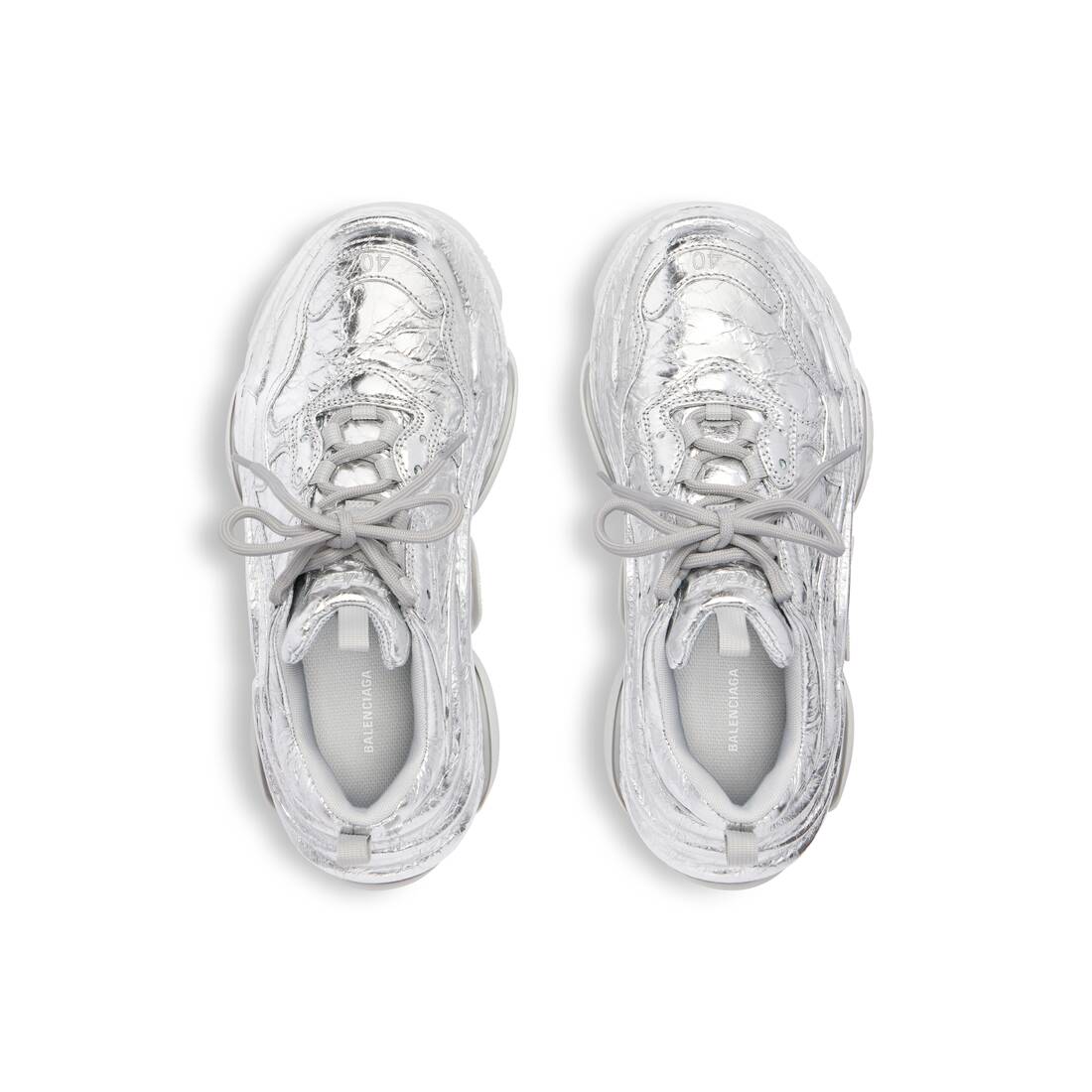 Men’s Triple S Sneaker  in Silver - Image 6